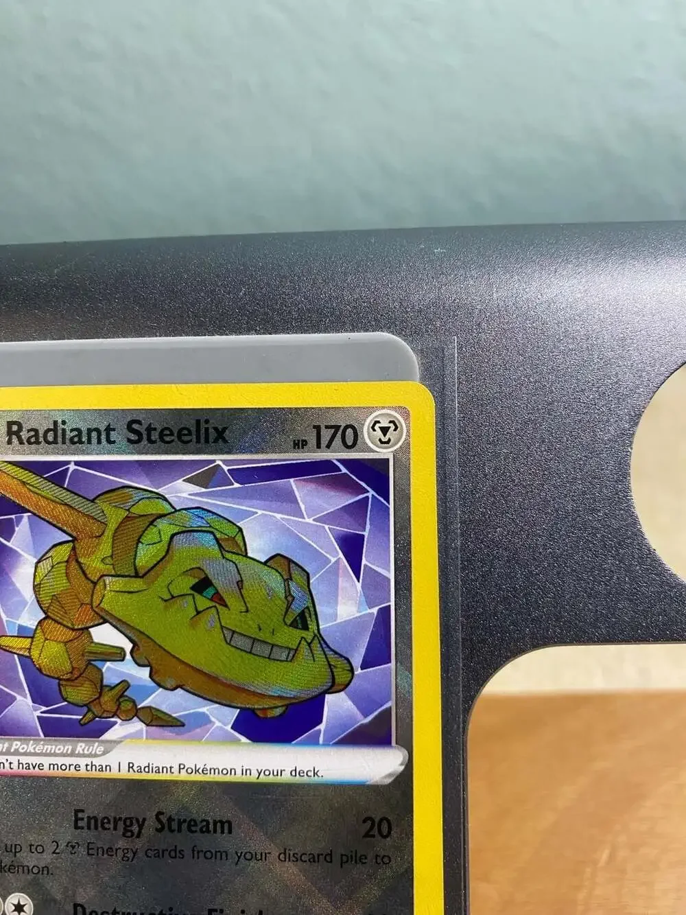 Radiant Steelix - 124/196 Ultra Rare Lost Origin NM Pokemon TCG 5P